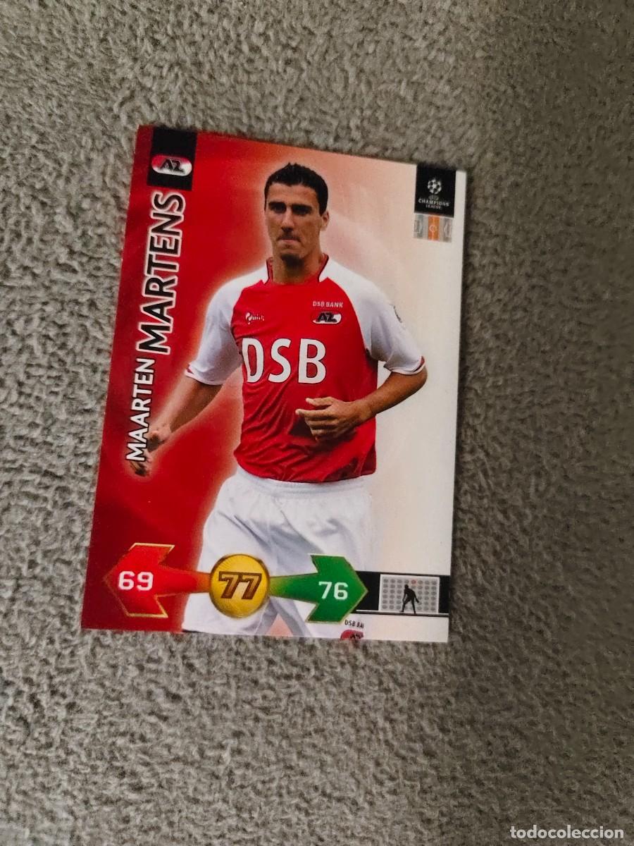 Cromos de f&uacute;tbol: SUPER STRIKES 2009 10 MAARTEN MARTENS AZ ALKMAAR ADRENALYN PANINI CHAMPIONS LEAGUE 09 2010 AAO