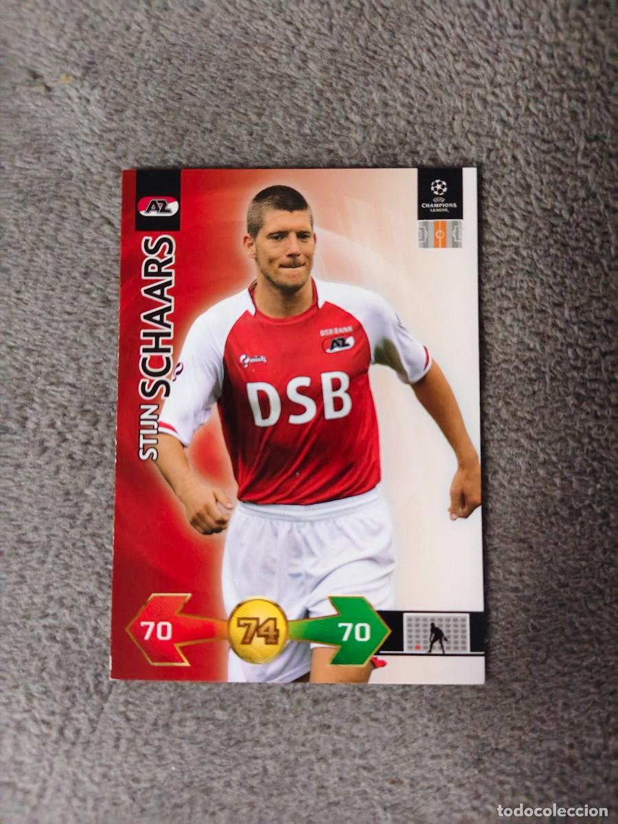 Cromos de f&uacute;tbol: SUPER STRIKES 2009 10 STIJN SCHAARS AZ ALKMAAR ADRENALYN PANINI CHAMPIONS LEAGUE 09 2010 AAO