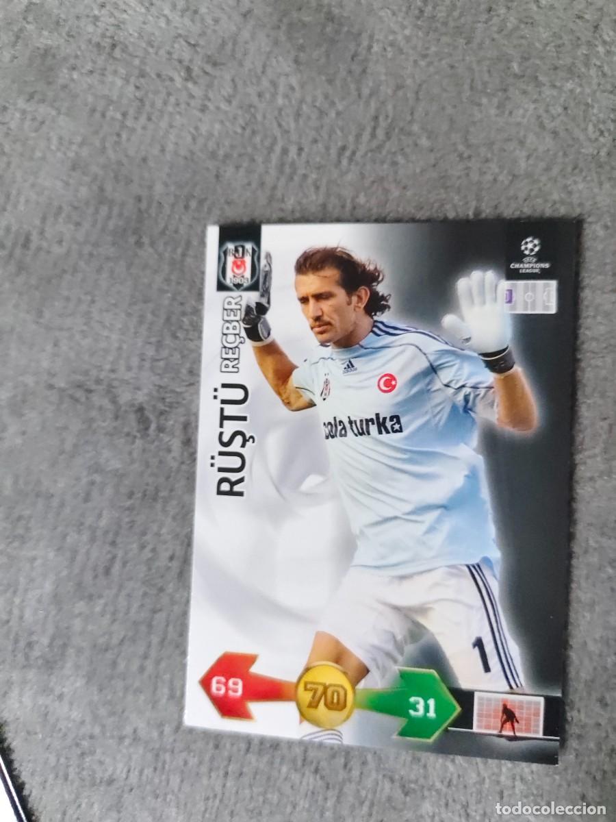 Cromos de f&uacute;tbol: SUPER STRIKES 2009 10 R&Uuml;ŞT&Uuml; RE&Ccedil;BER BEŞIKTAŞ JK ADRENALYN PANINI CHAMPIONS LEAGUE 09 2010 AAO