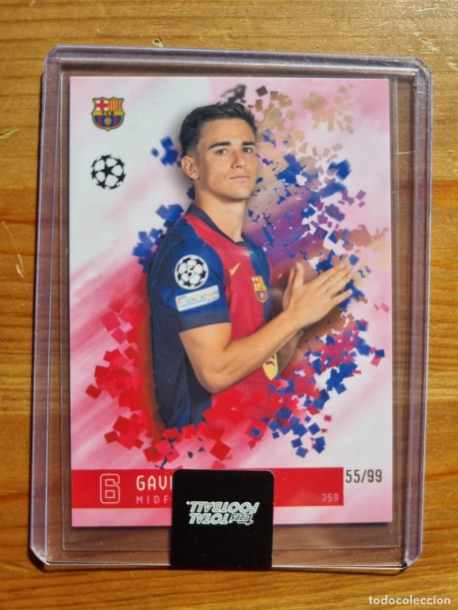 Cromos de f&uacute;tbol: GAVI /99 (Numerada) FC BARCELONA. Topps Total Football 2024 2025 24 25