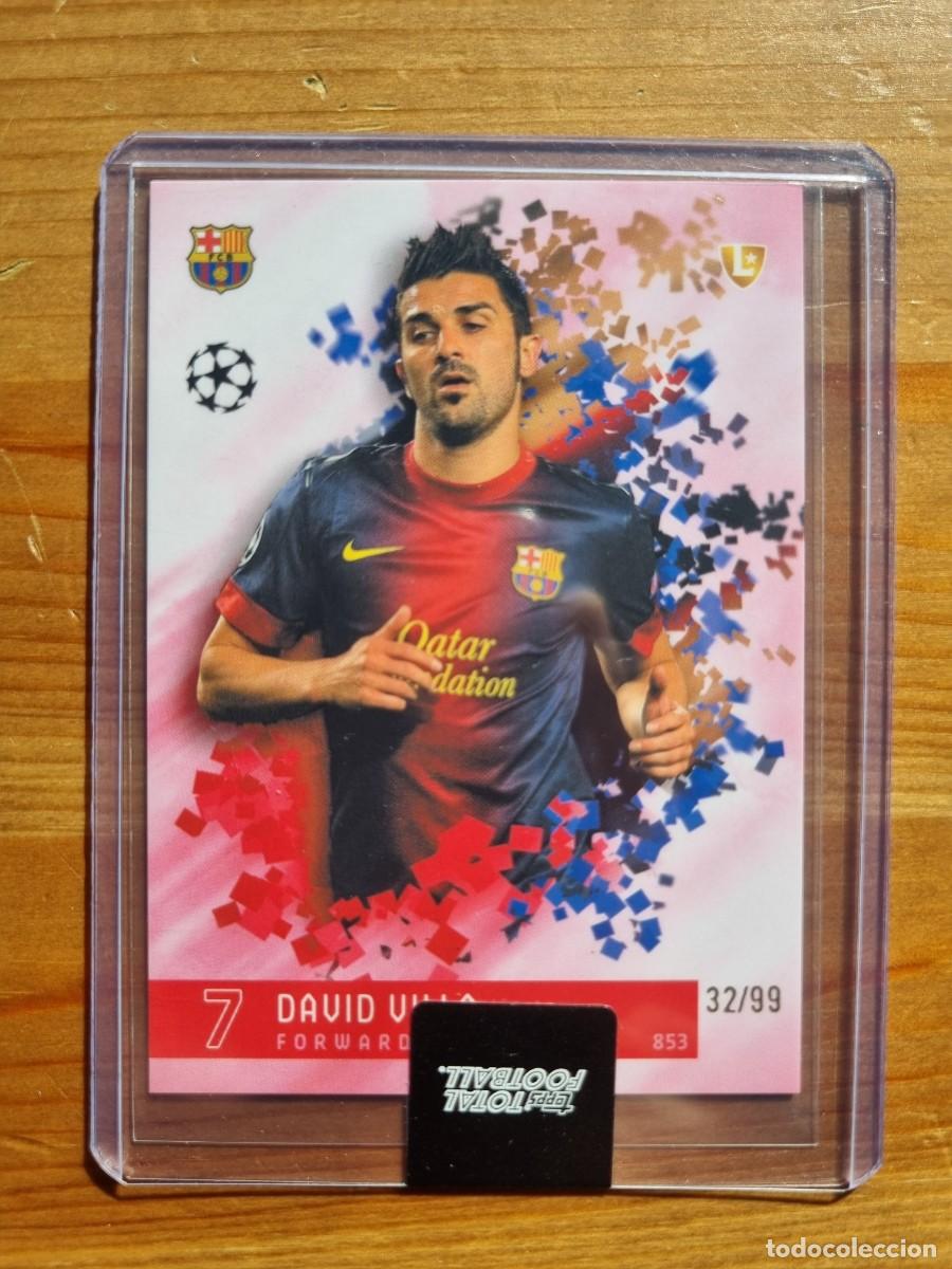 Cromos de f&uacute;tbol: VILLA /99 (Numerada) FC BARCELONA. Topps Total Football 2024 2025 24 25