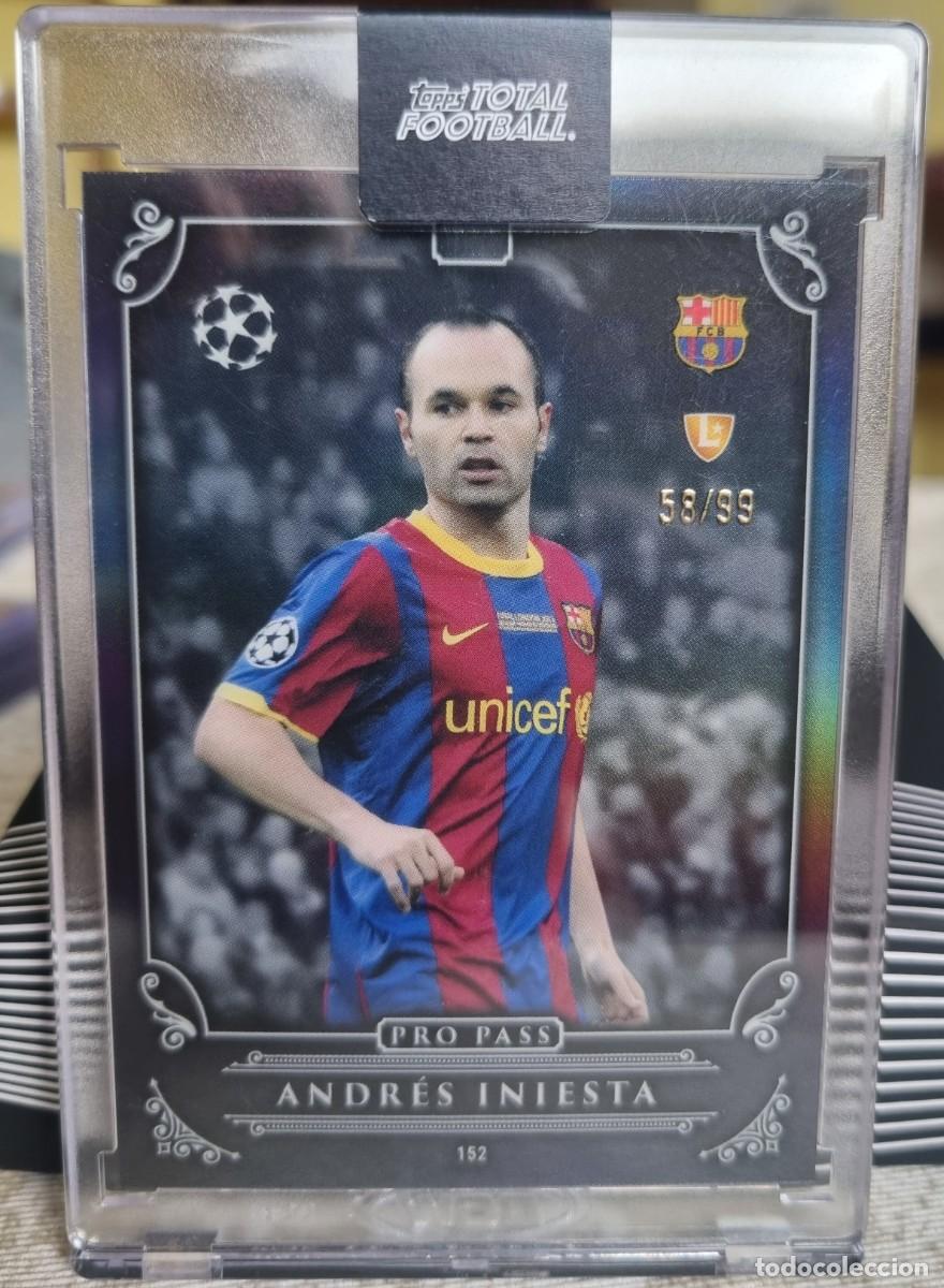 Cromos de f&uacute;tbol: INIESTA /99 (Numerada) FC BARCELONA. Topps Total Football 2024 2025 24 25