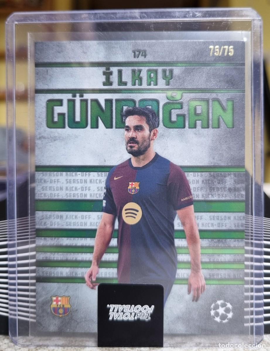 Cromos de f&uacute;tbol: G&Uuml;NDOGAN /75 (Numerada) FC BARCELONA. Topps Total Football 2024 2025 24 25