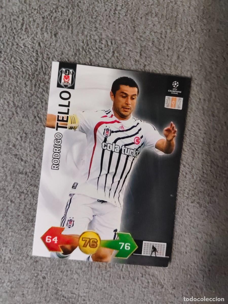 Cromos de f&uacute;tbol: SUPER STRIKES 2009 10 RODRIGO TELLO BEŞIKTAŞ JK ADRENALYN PANINI CHAMPIONS LEAGUE 09 2010 AAO