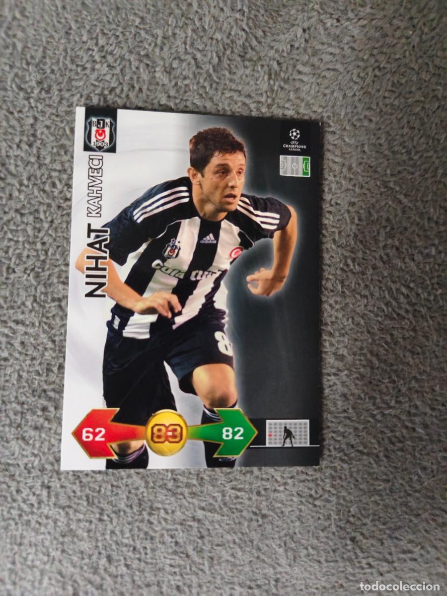 Cromos de f&uacute;tbol: SUPER STRIKES 2009 10 NIHAT KAHVECI BEŞIKTAŞ JK ADRENALYN PANINI CHAMPIONS LEAGUE 09 2010 AAO