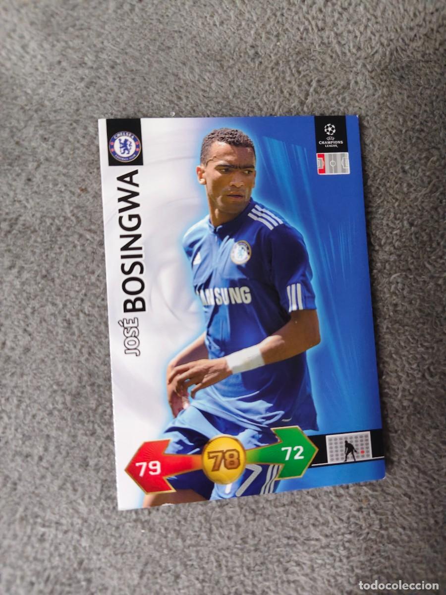 Cromos de f&uacute;tbol: SUPER STRIKES 2009 10 JOSE BOSINGWA CHELSEA FC ADRENALYN PANINI CHAMPIONS LEAGUE 09 2010 AAO