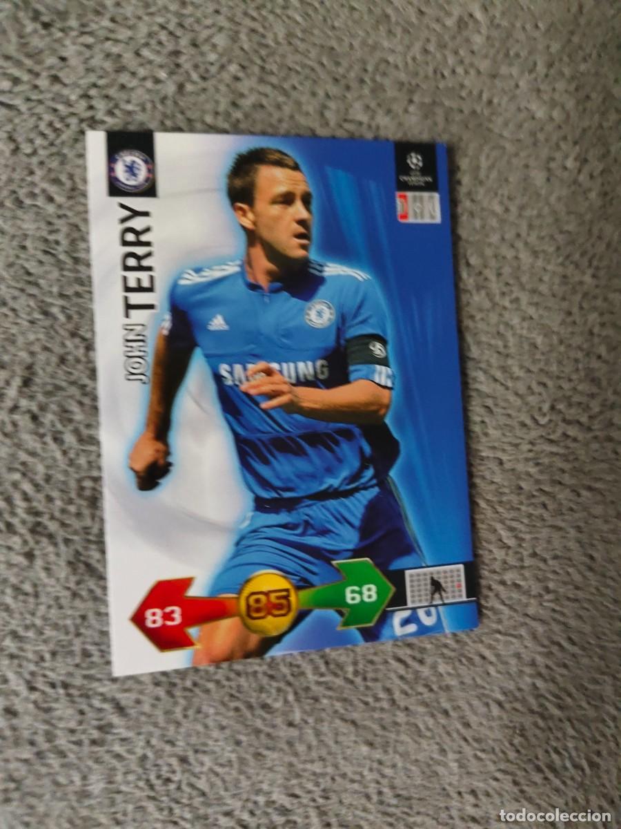 Cromos de f&uacute;tbol: SUPER STRIKES 2009 10 JOHN TERRY CHELSEA FC ADRENALYN PANINI CHAMPIONS LEAGUE 09 2010 AAO