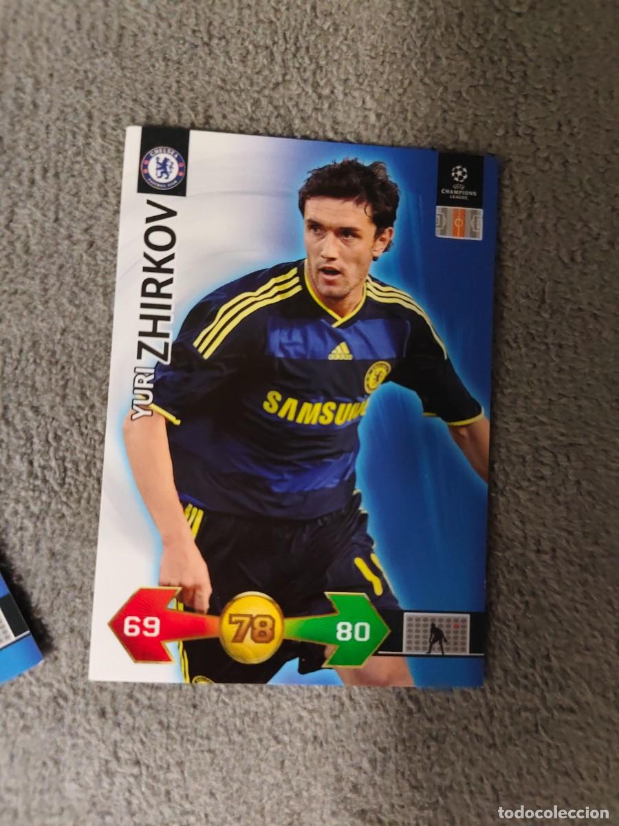 Cromos de f&uacute;tbol: SUPER STRIKES 2009 10 YURI ZHIRKOV CHELSEA FC ADRENALYN PANINI CHAMPIONS LEAGUE 09 2010 AAO