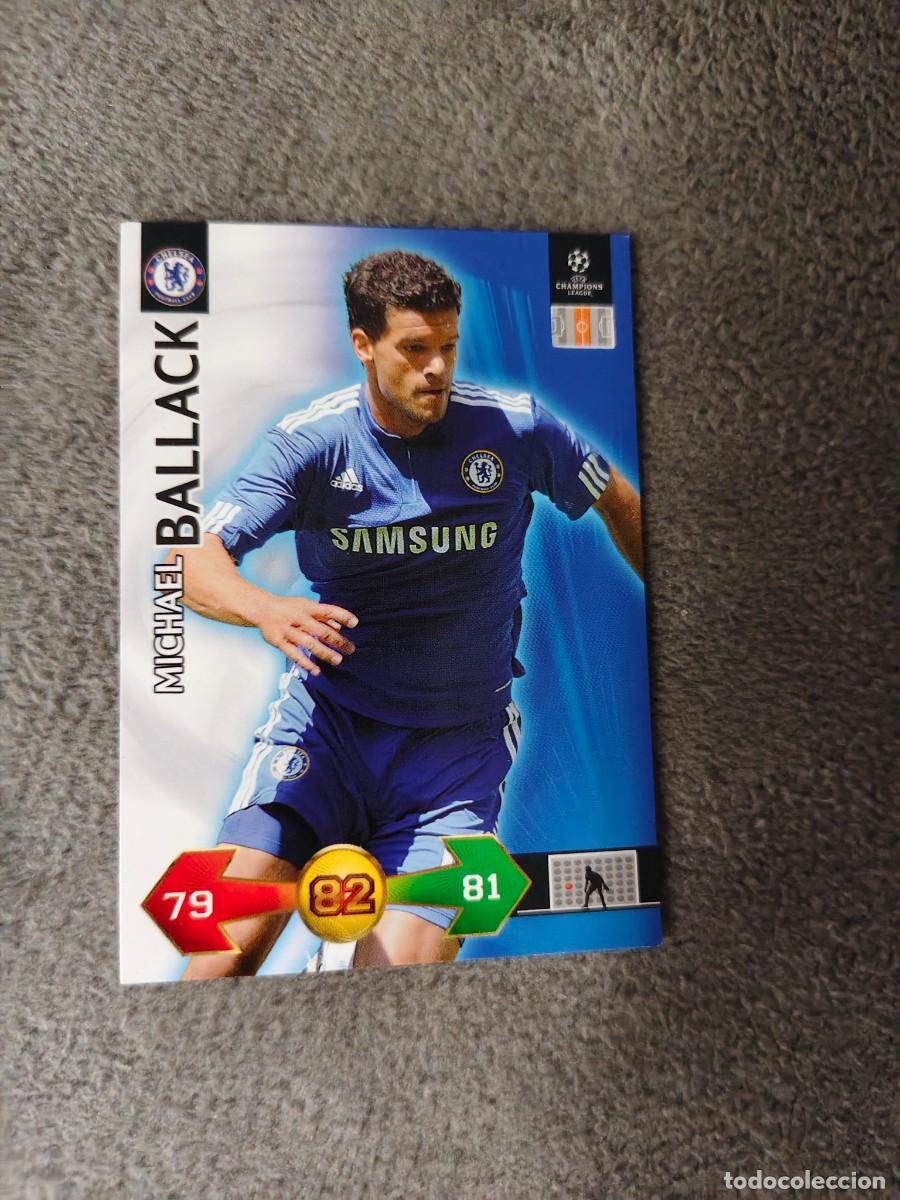 Cromos de f&uacute;tbol: SUPER STRIKES 2009 10 MICHAEL BALLACK CHELSEA FC ADRENALYN PANINI CHAMPIONS LEAGUE 09 2010 AAO