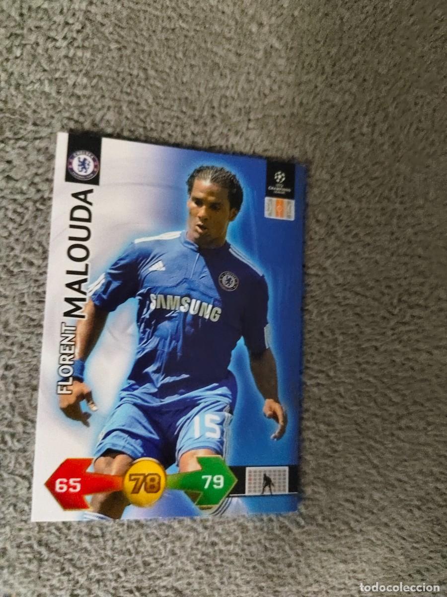 Cromos de f&uacute;tbol: SUPER STRIKES 2009 10 FLORENT MALOUDA CHELSEA FC ADRENALYN PANINI CHAMPIONS LEAGUE 09 2010 AAO