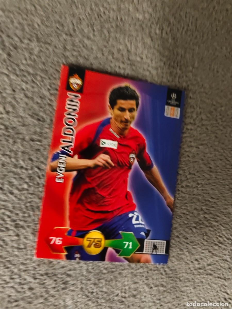 Cromos de f&uacute;tbol: SUPER STRIKES 2009 10 EVGENI ALDONIN PFC CSKA MOSKVA ADRENALYN PANINI CHAMPIONS LEAGUE 09 2010 AAO
