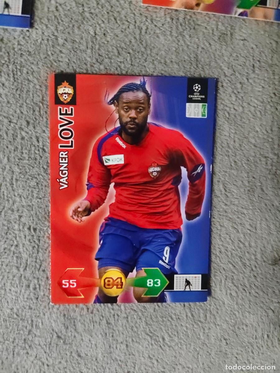 Cromos de f&uacute;tbol: SUPER STRIKES 2009 10 VAGNER LOVE PFC CSKA MOSKVA ADRENALYN PANINI CHAMPIONS LEAGUE 09 2010 AAO