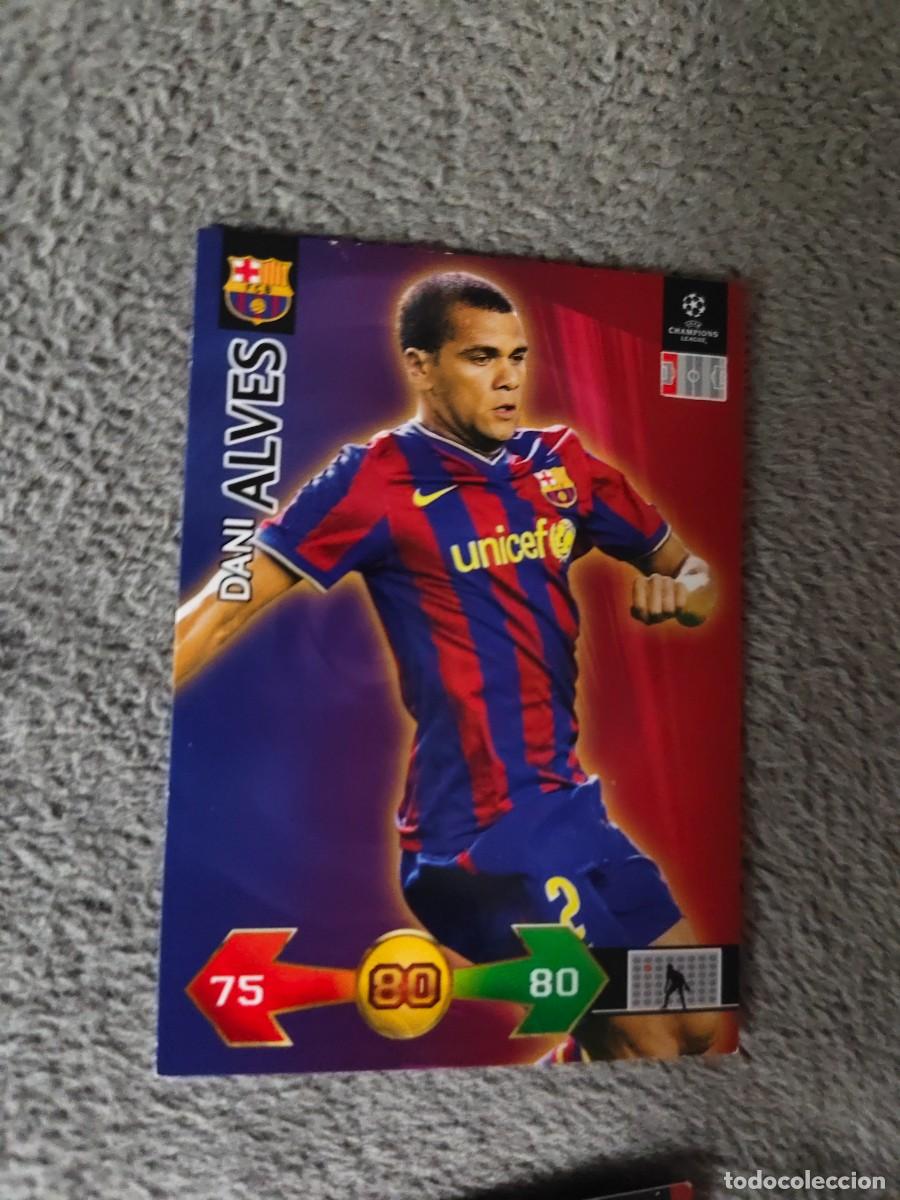 Cromos de f&uacute;tbol: SUPER STRIKES 2009 10 DANI ALVES FC BARCELONA ADRENALYN PANINI CHAMPIONS LEAGUE 09 2010 AAO