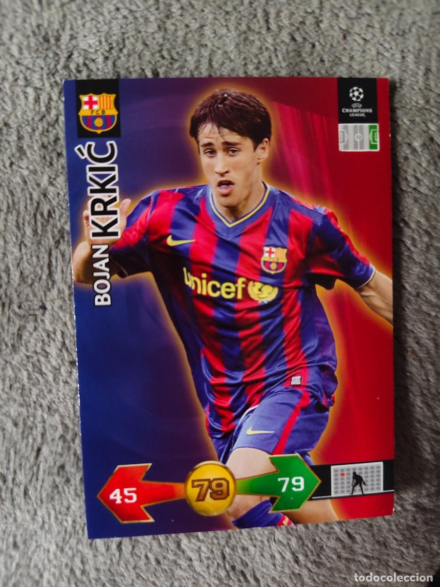 Cromos de f&uacute;tbol: SUPER STRIKES 2009 10 BOJAN KRKIĆ FC BARCELONA ADRENALYN PANINI CHAMPIONS LEAGUE 09 2010 AAO