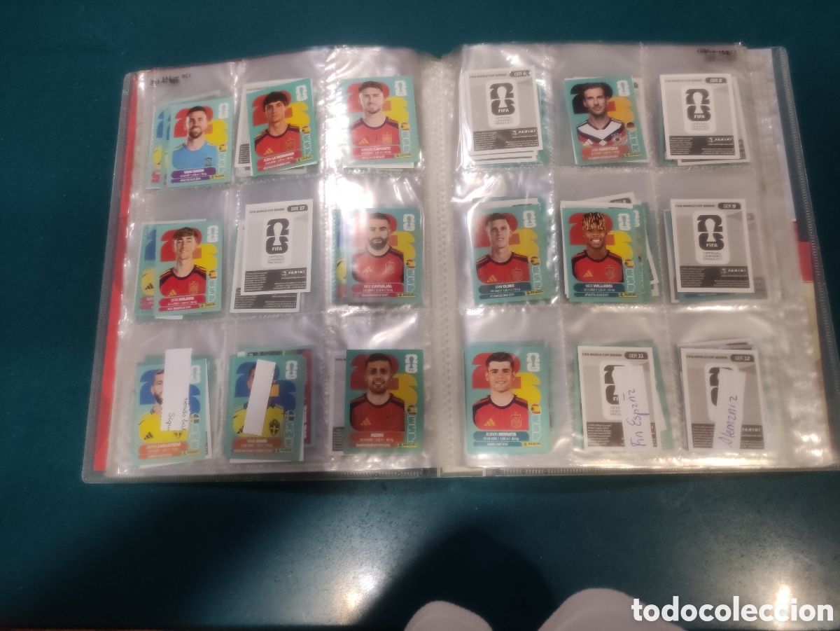 Cromos de f&uacute;tbol: Cromos Panini mundial 2026