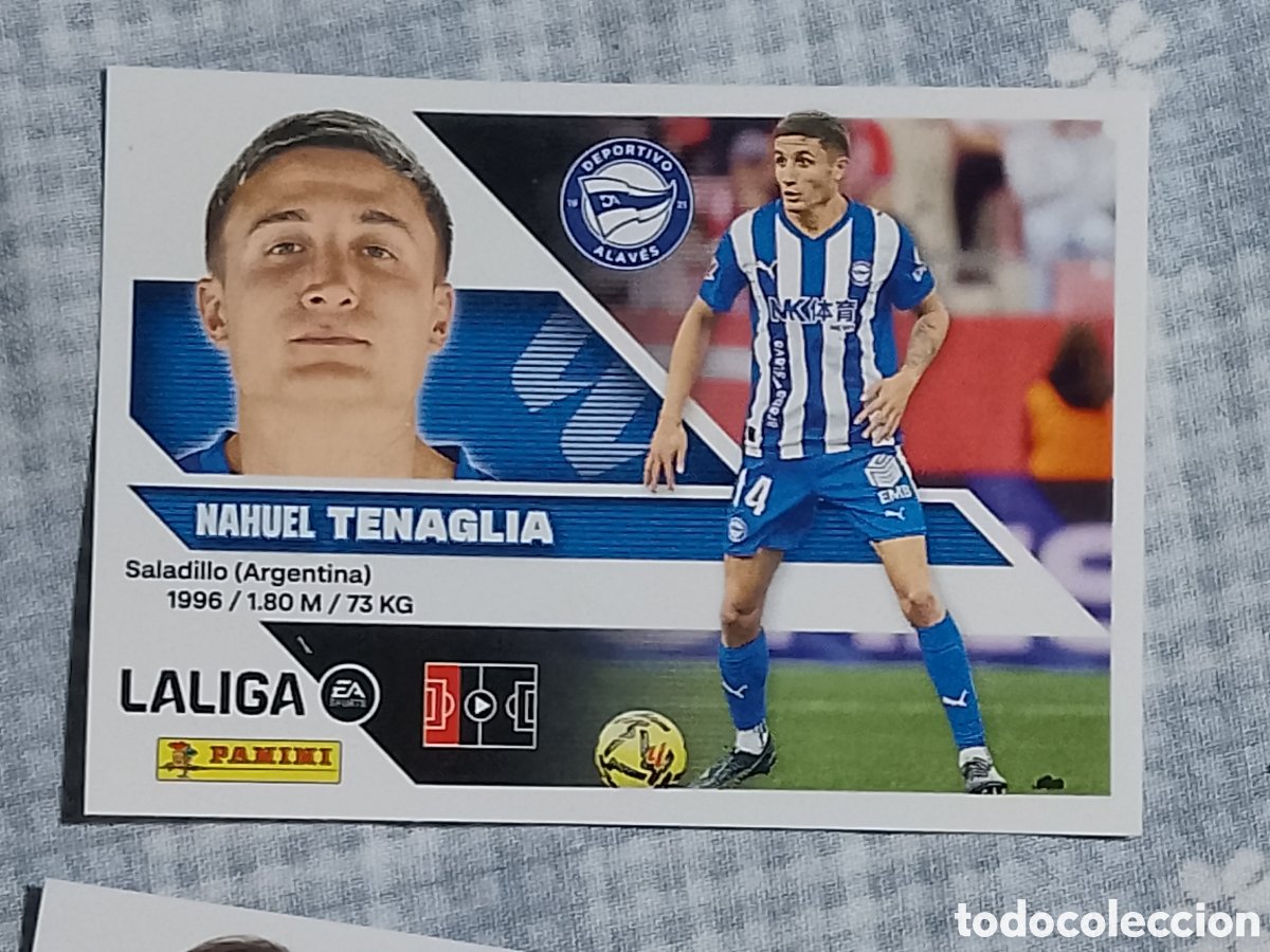 Fu&szlig;ball-Sticker: NAHUEL TENAGLIA DEPORTIVO ALAV&Eacute;S . - LA LIGA 26 27 . CROMO N 7 PANINI ESTE 2026 2027 - LALIGA