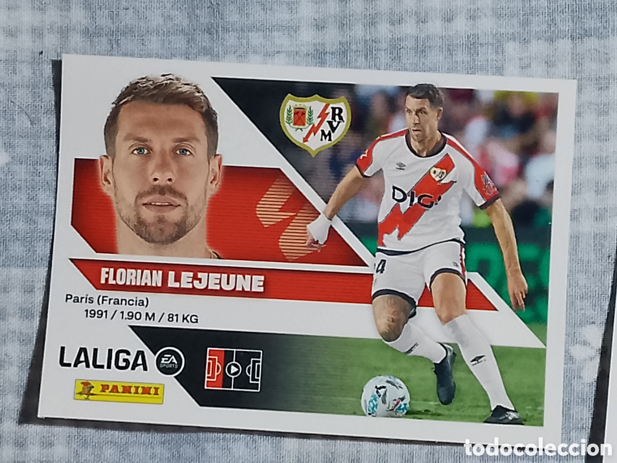 Cromos de f&uacute;tbol: FLORIAN LEJEUNE - RAYO VALLECANO . - LA LIGA 26 27 . CROMO N 8 PANINI ESTE 2026 2027 - LALIGA