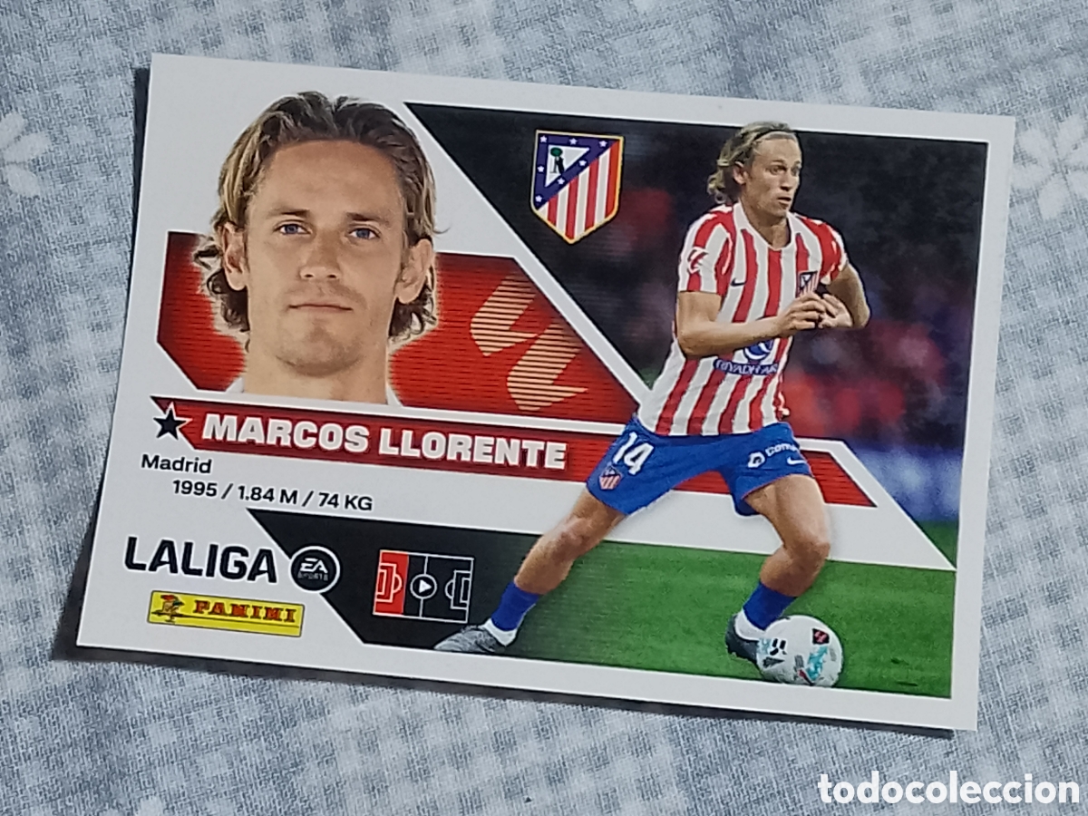 Cromos de f&uacute;tbol: MARCOS LLORENTE - ATLETICO DE MADRID . - LA LIGA 26 27 . CROMO N 5 PANINI ESTE 2026 2027 - LALIGA
