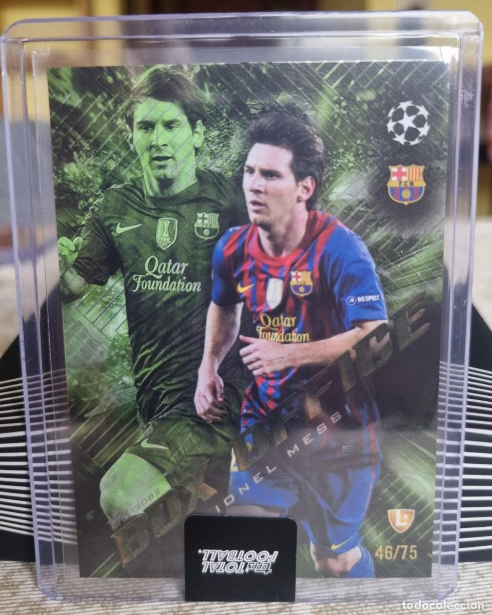 Cromos de f&uacute;tbol: MESSI /75 (Numerada) FC BARCELONA. Topps Total Football 2025 2026 25 26