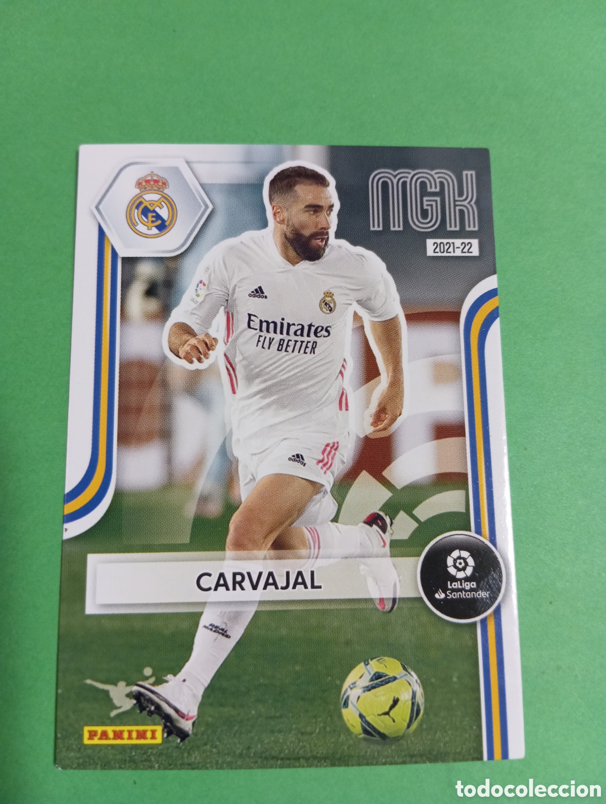 Cromos de f&uacute;tbol: Carvajal Real Madrid n&deg;220 / PANINI MEGACRACKS 2021/2022