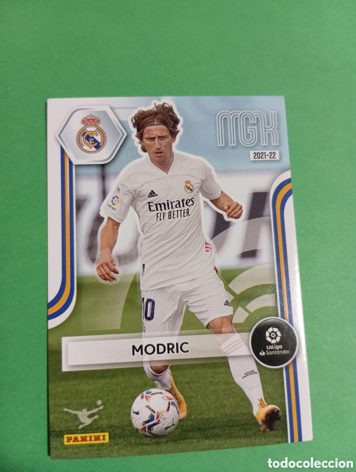 Cromos de f&uacute;tbol: Modric Real Madrid n&deg;229 / PANINI MEGACRACKS 2021/2022
