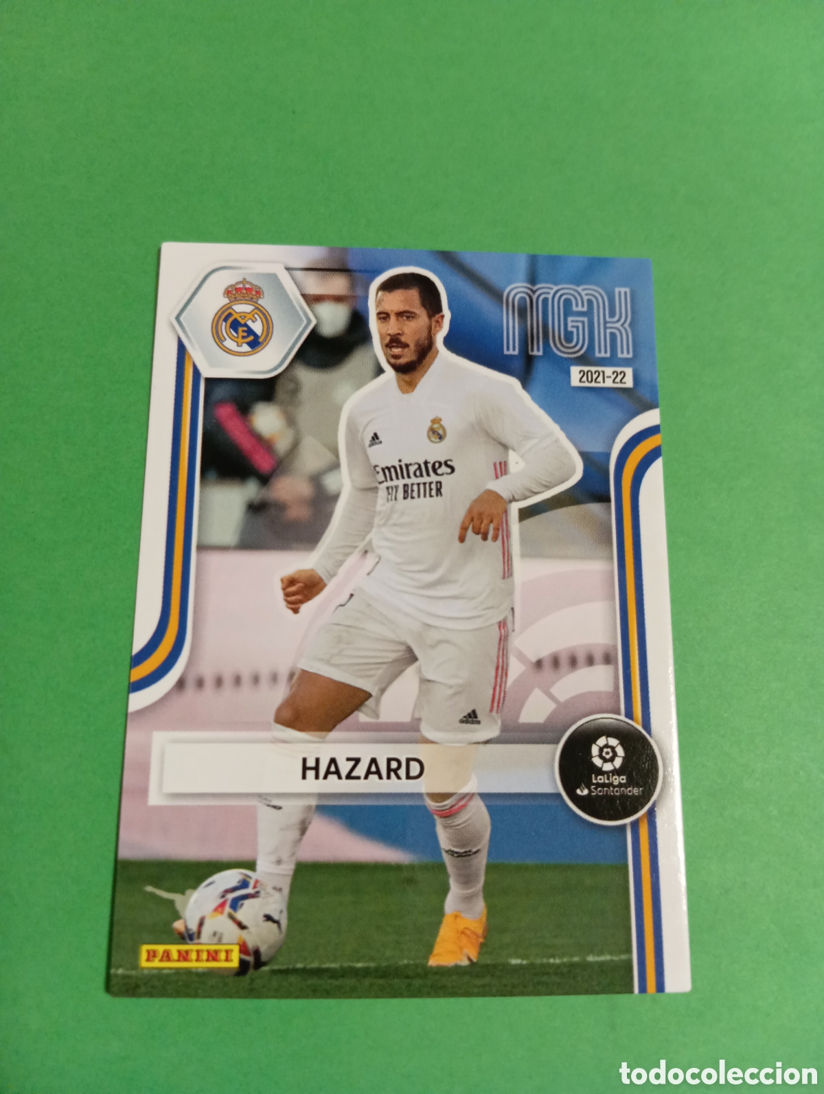 Cromos de f&uacute;tbol: Hazard Real Madrid n&deg;232 / PANINI MEGACRACKS 2021/2022