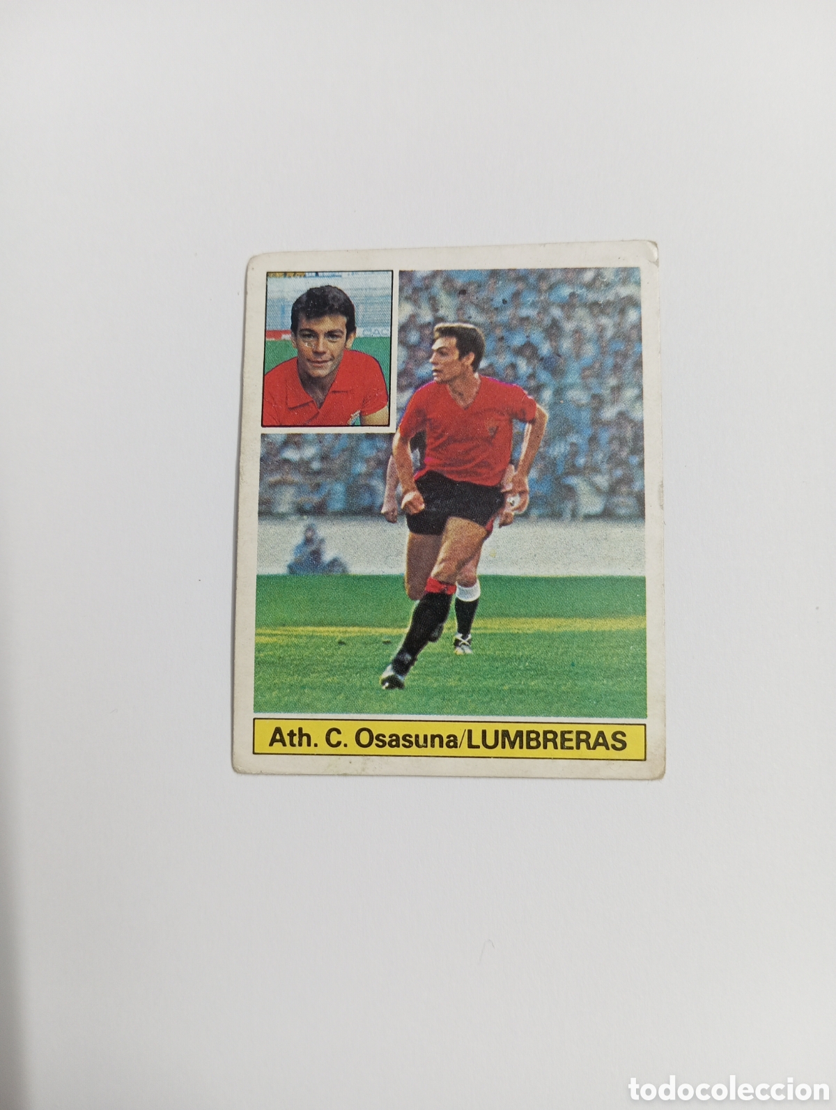 Cromos de f&uacute;tbol: LUMBRERAS Osasuna Liga Este 1981 1982 RECUPERADO 81 82