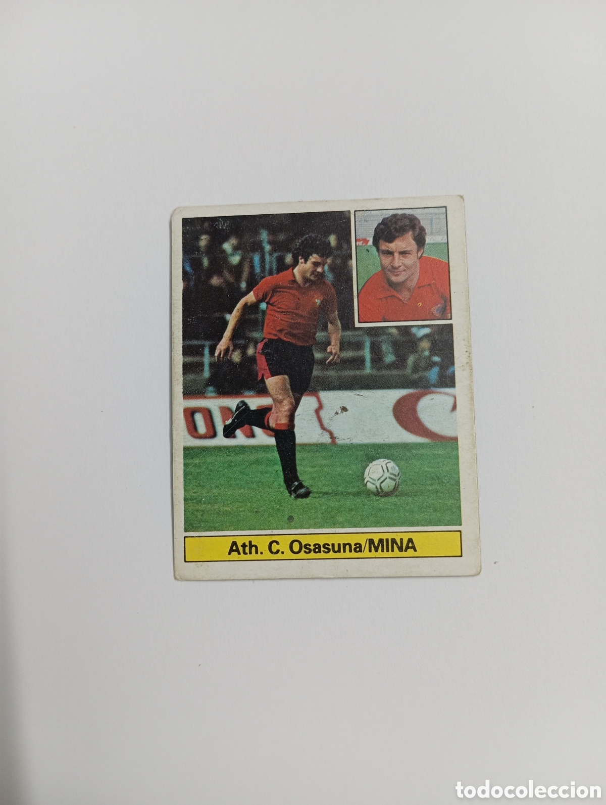 Cromos de f&uacute;tbol: MINA Osasuna Liga Este 1981 1982 RECUPERADO 81 82