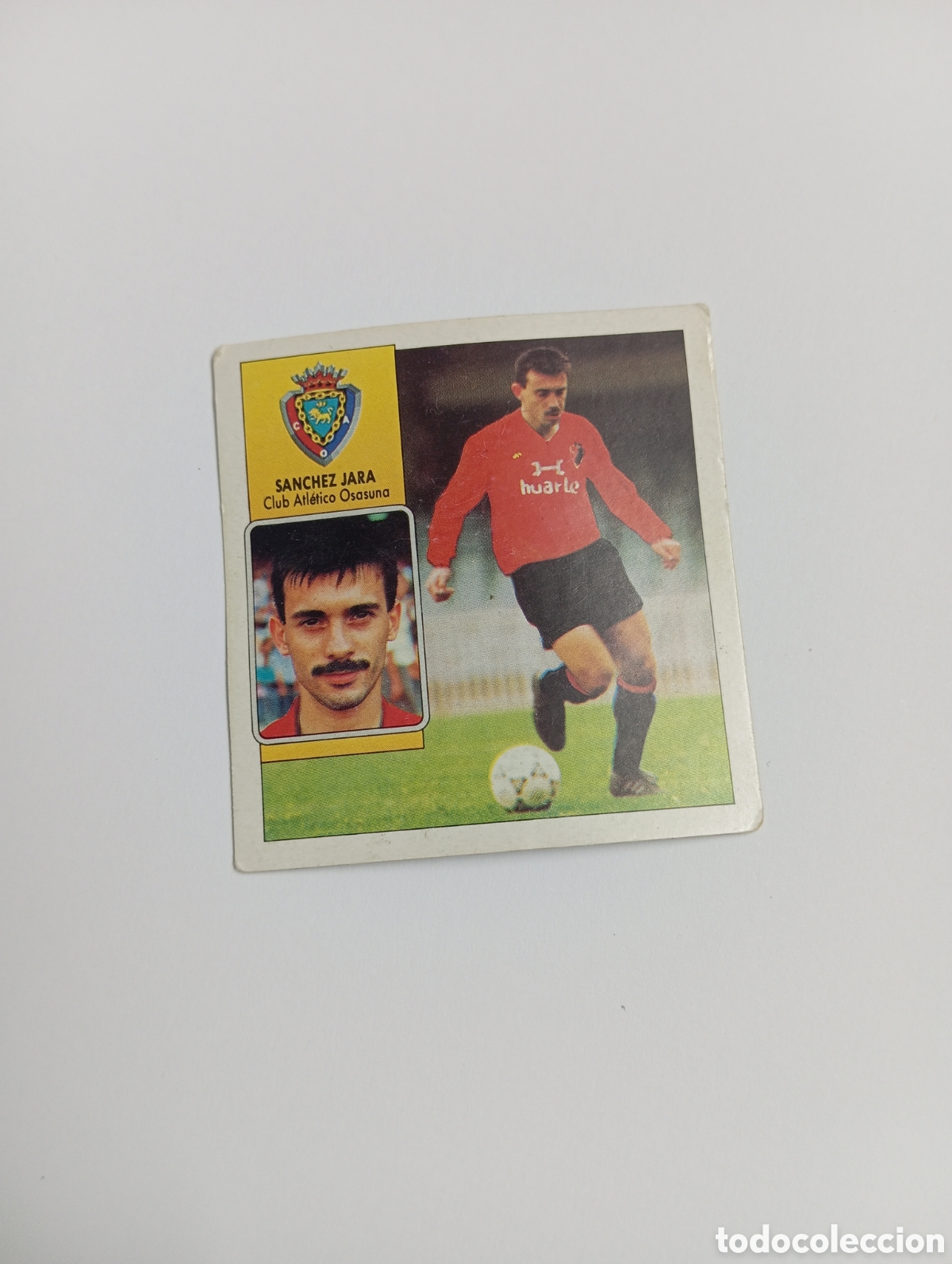 Cromos de f&uacute;tbol: FICHAJE 6 S&Aacute;NCHEZ JARA Liga Este 1992 1993 Panini 92 93 RECUPERADO