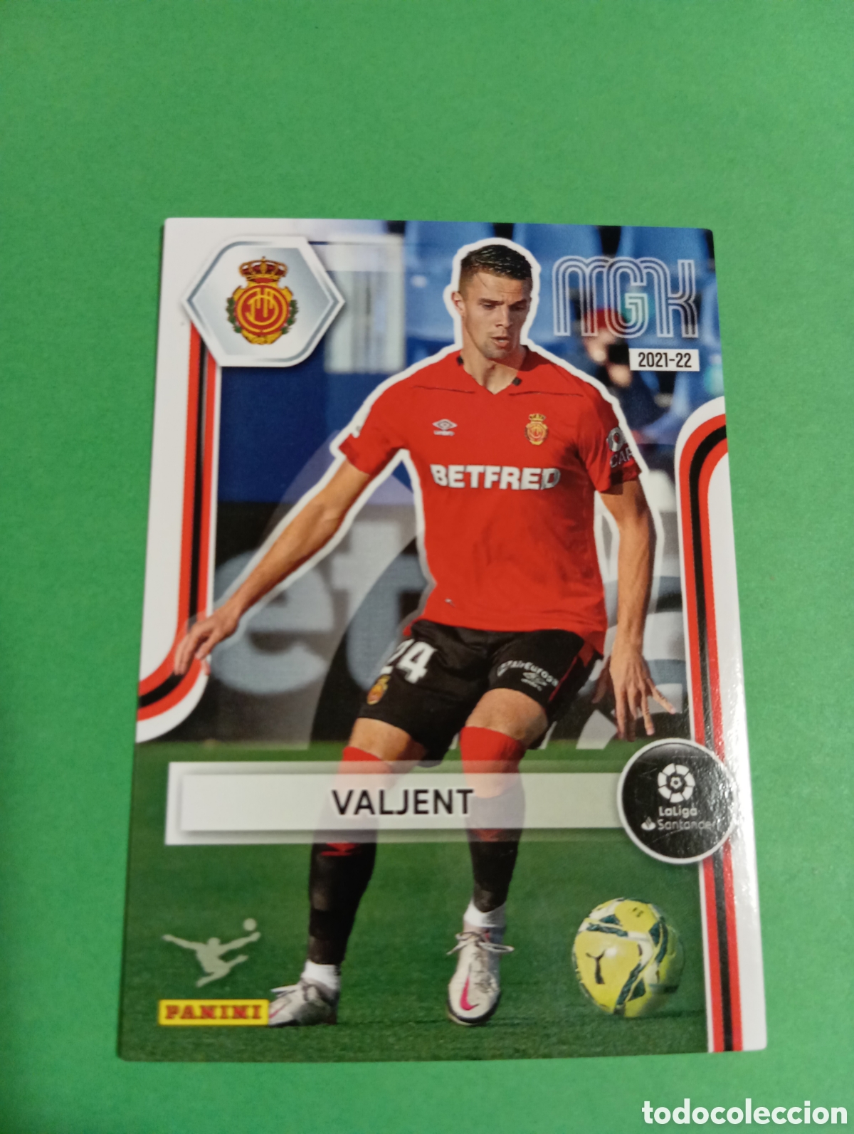 Cromos de f&uacute;tbol: Valjent Mallorca n&deg;239 / PANINI MEGACRACKS 2021/2022
