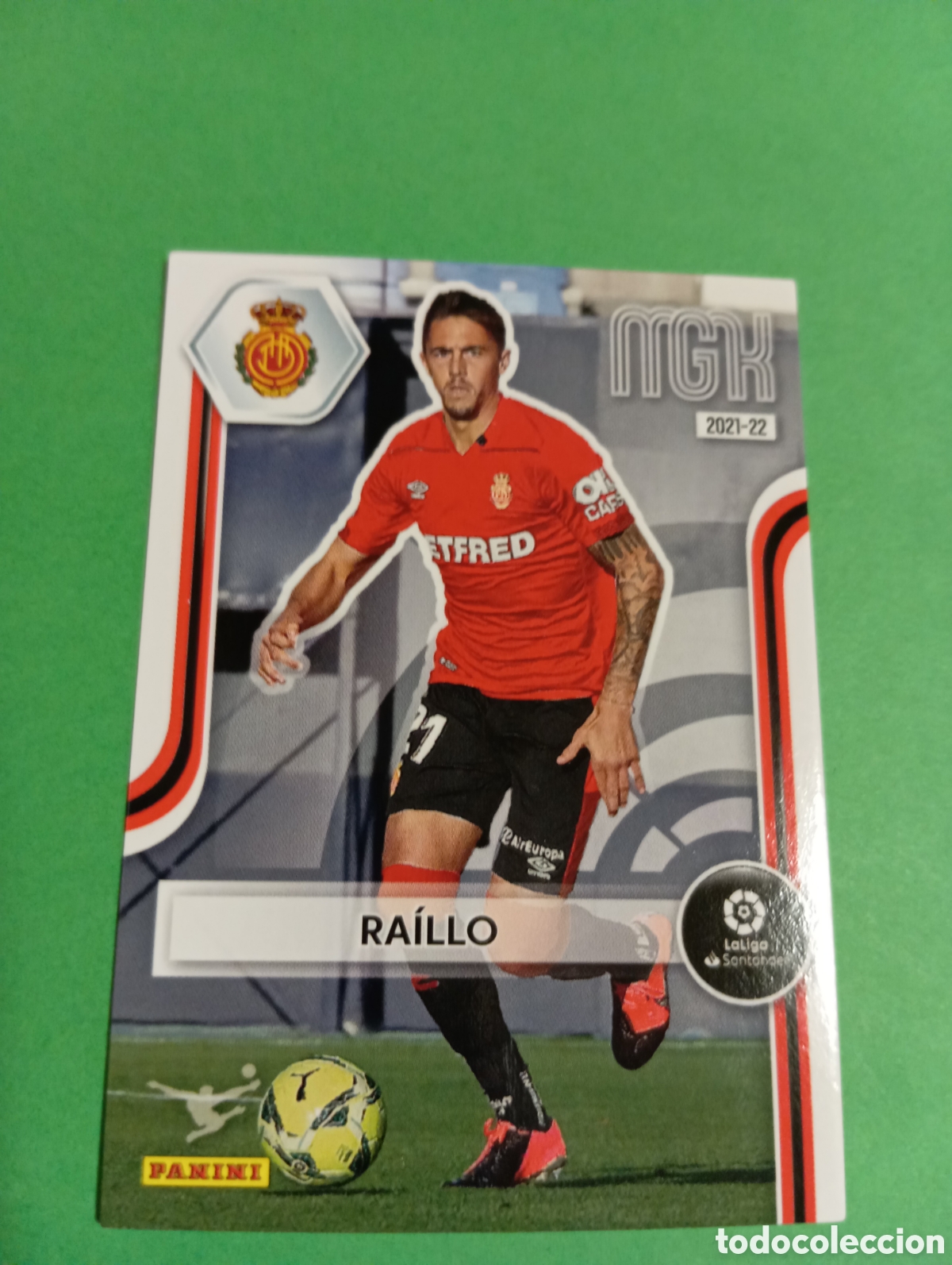 Cromos de f&uacute;tbol: Ra&iacute;llo Mallorca n&deg;240 / PANINI MEGACRACKS 2021/2022