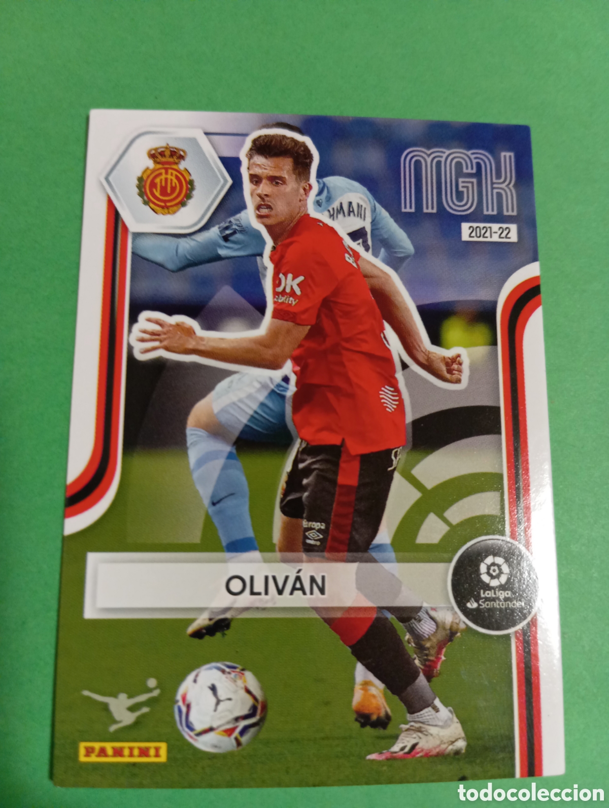 Cromos de f&uacute;tbol: Oliv&aacute;n Mallorca n&deg;242 / PANINI MEGACRACKS 2021/2022