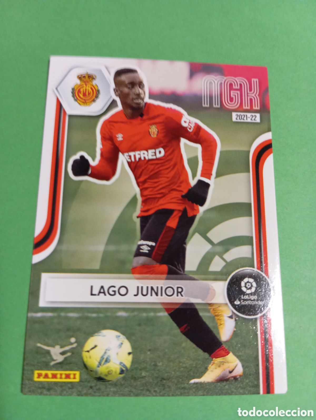 Cromos de f&uacute;tbol: Lago Junior Mallorca n&deg;250 / PANINI MEGACRACKS 2021/2022