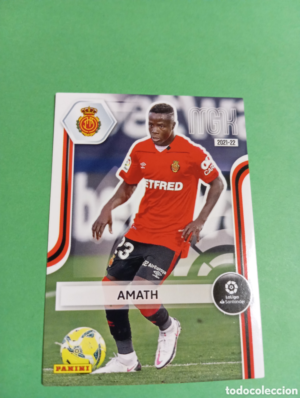 Cromos de f&uacute;tbol: Amath Mallorca n&deg;251 / PANINI MEGACRACKS 2021/2022