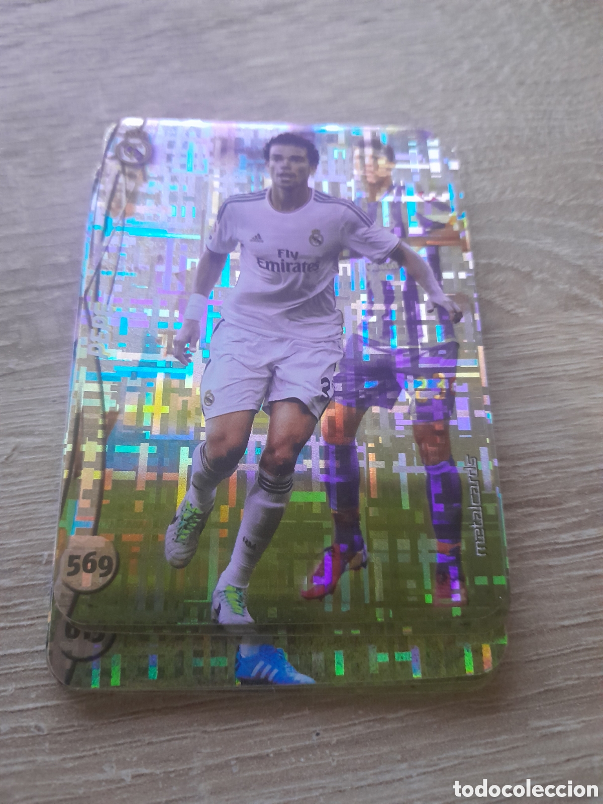 Cromos de f&uacute;tbol: n&ordm; 569 pepe mundicromo 2014 2015 tetris
