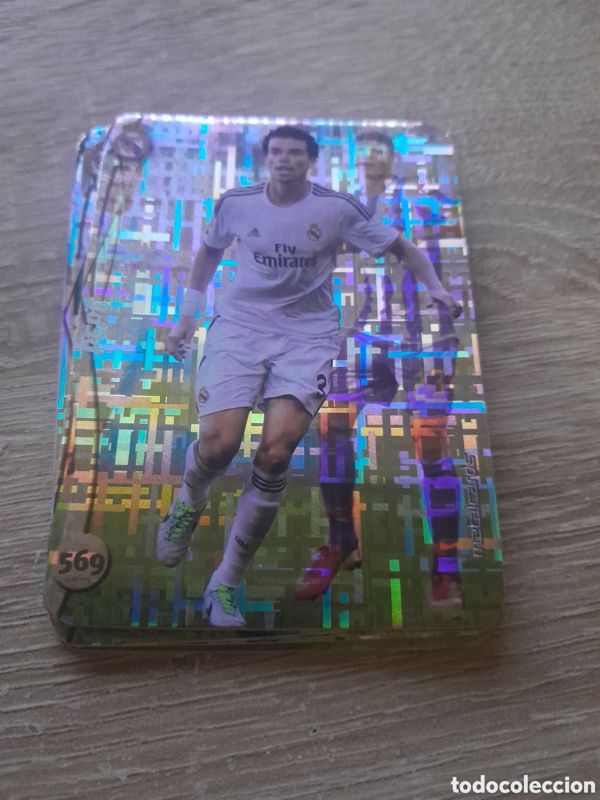 Cromos de f&uacute;tbol: n&ordm; 569 pepe mundicromo 2014 2015 tetris