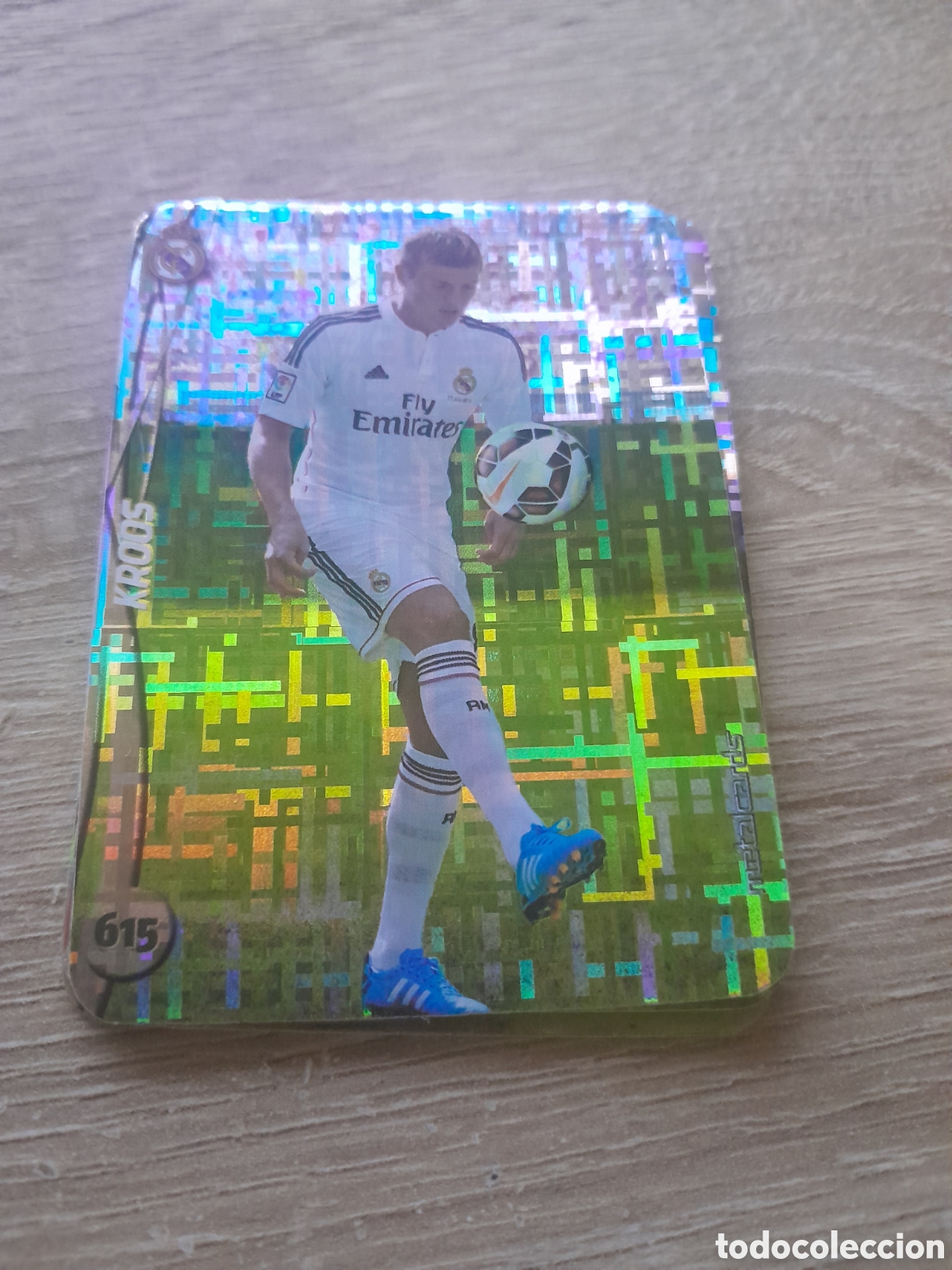 Cromos de f&uacute;tbol: n&ordm; 615 kroos mundicromo 2014 2015 tetris