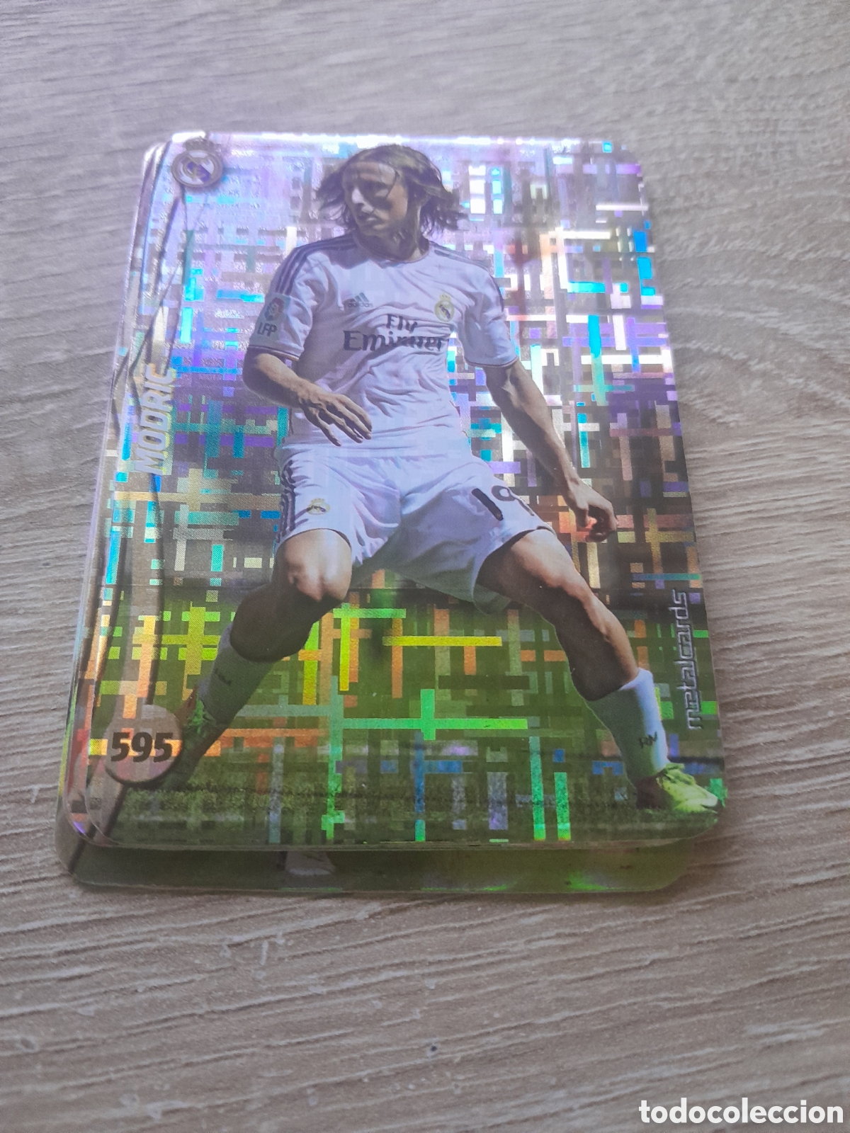 Cromos de f&uacute;tbol: n&ordm; 595 modric mundicromo 2014 2015 tetris