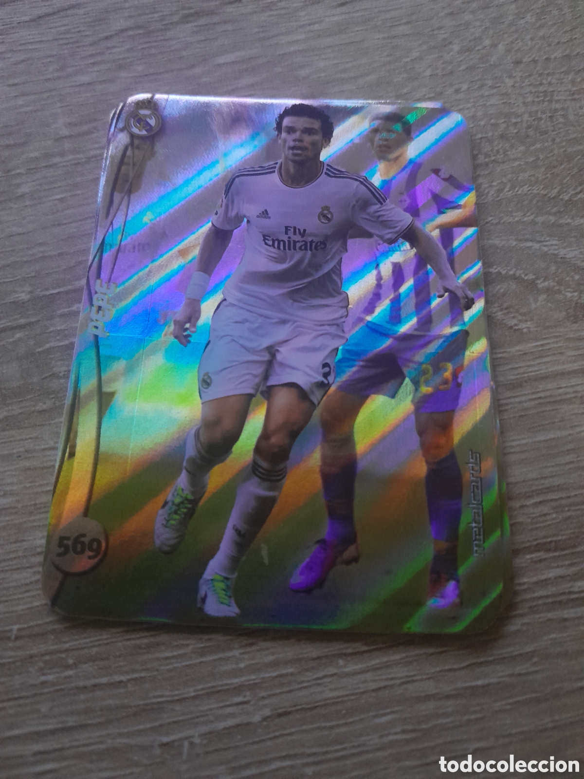 Cromos de f&uacute;tbol: n&ordm; 569 pepe mundicromo 2014 2015 diagonal