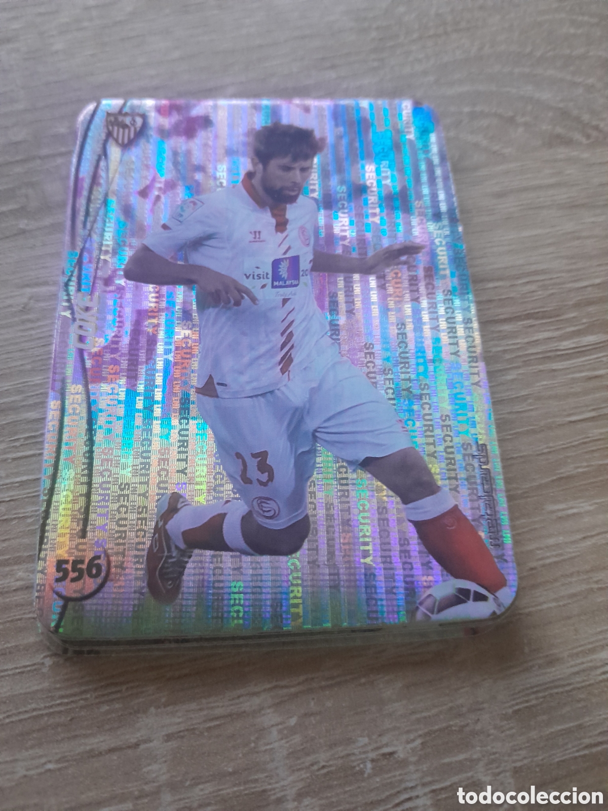 Cromos de f&uacute;tbol: n&ordm; 556 koke mundicromo 2014 2015 vertical