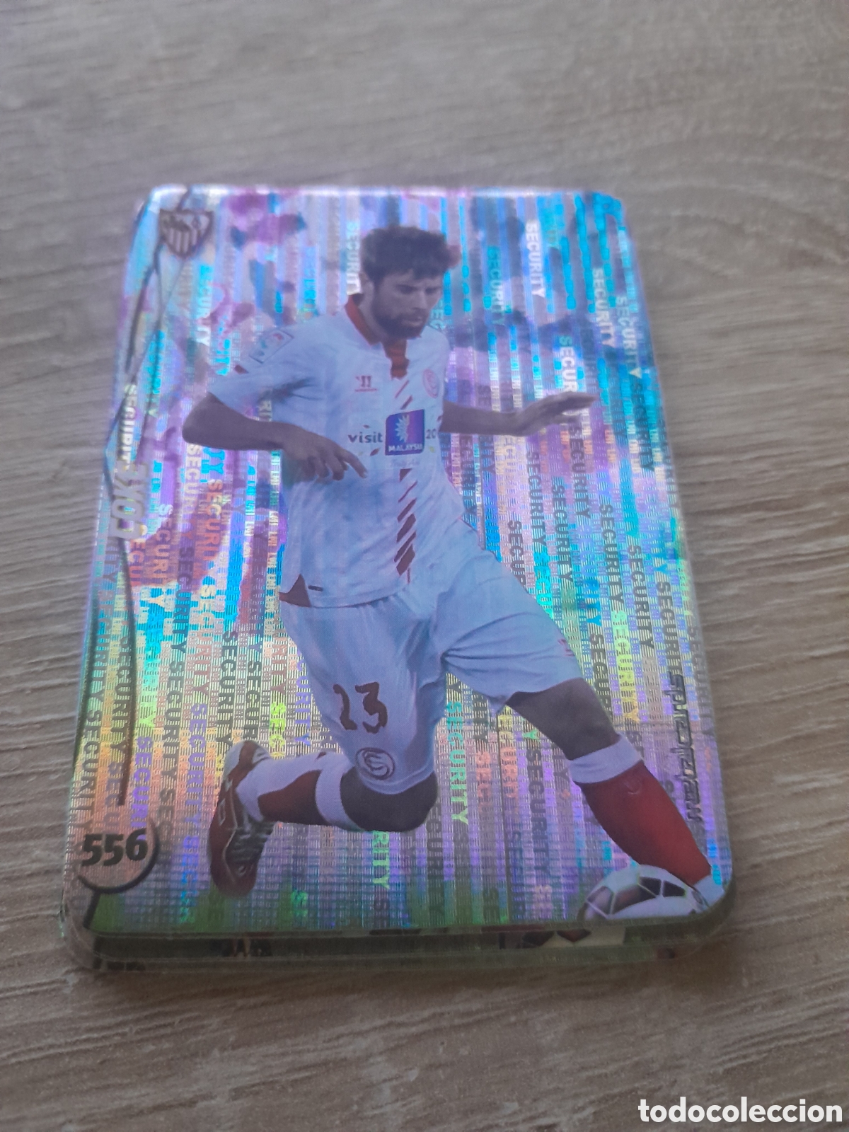 Cromos de f&uacute;tbol: n&ordm; 556 koke mundicromo 2014 2015 vertical