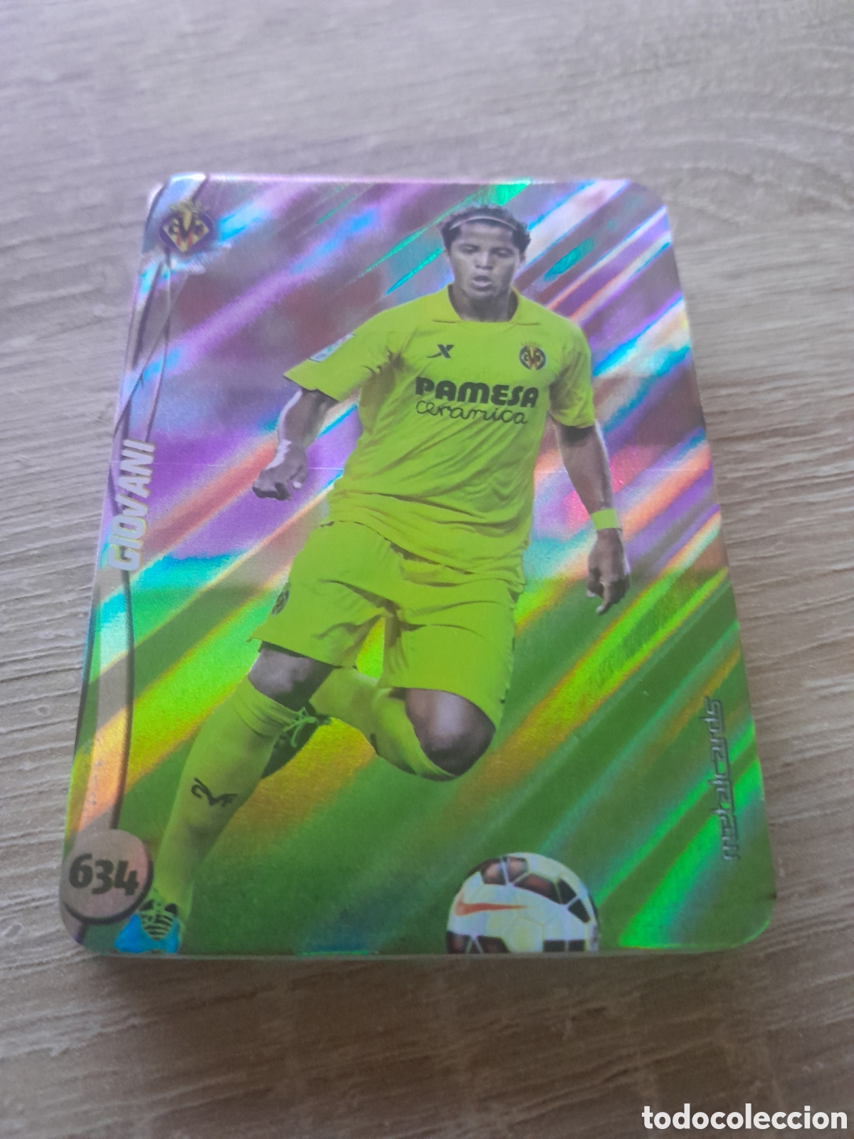 Cromos de f&uacute;tbol: n&ordm; 624 giovani mundicromo 2014 2015 diagonal