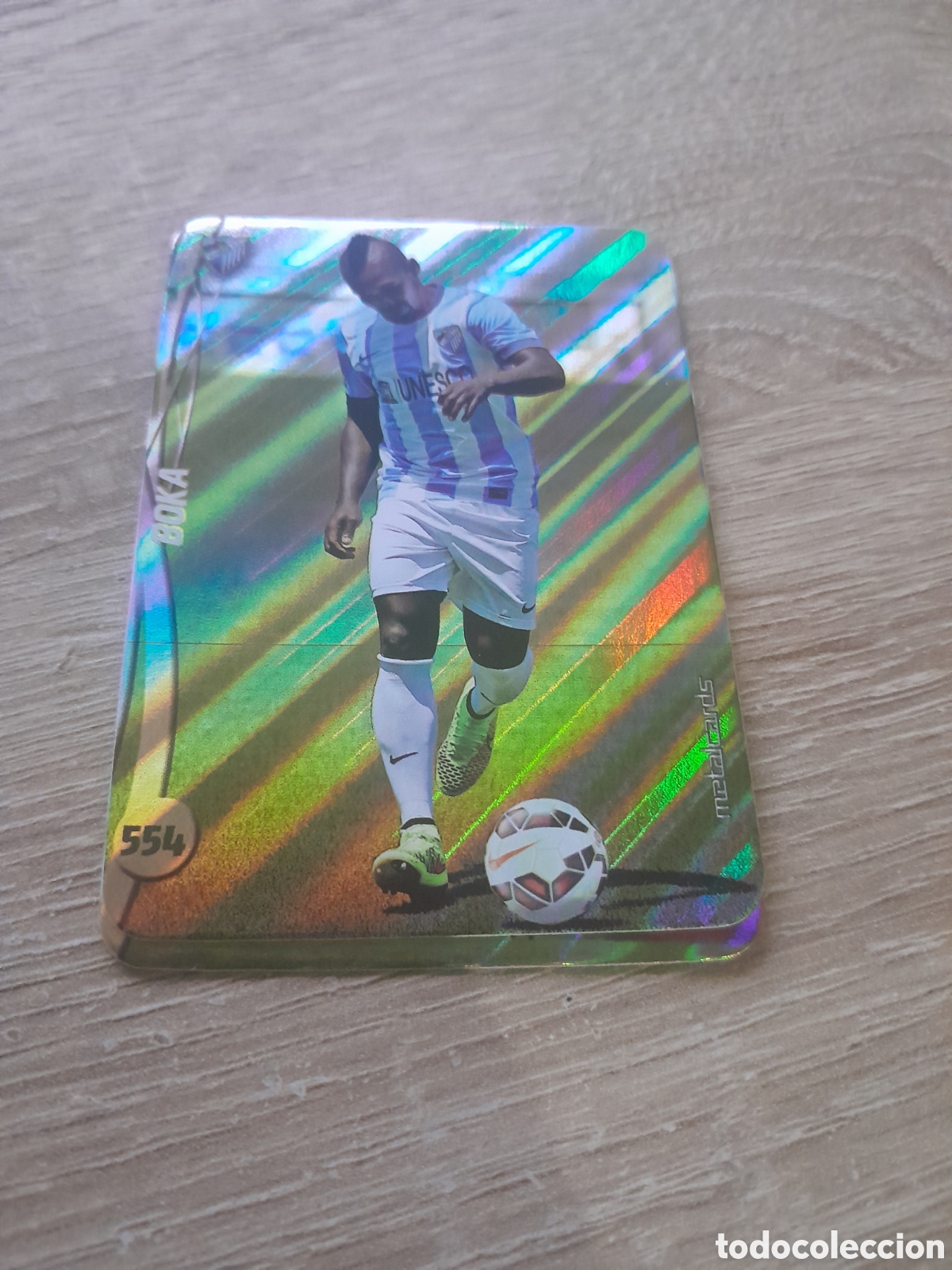 Cromos de f&uacute;tbol: n&ordm; 554 boka mundicromo 2014 2015 diagonal