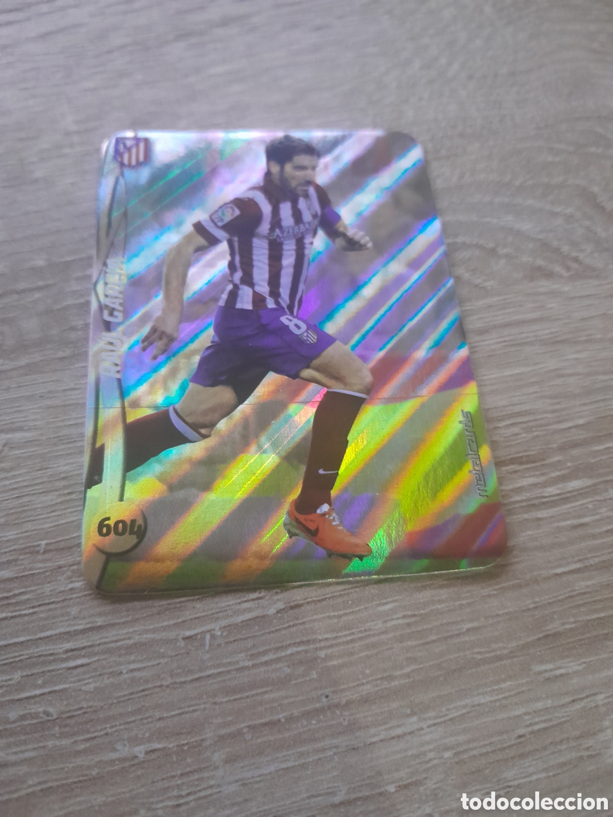 Cromos de f&uacute;tbol: n&ordm; 604 raul garcia mundicromo 2014 2015 diagonal