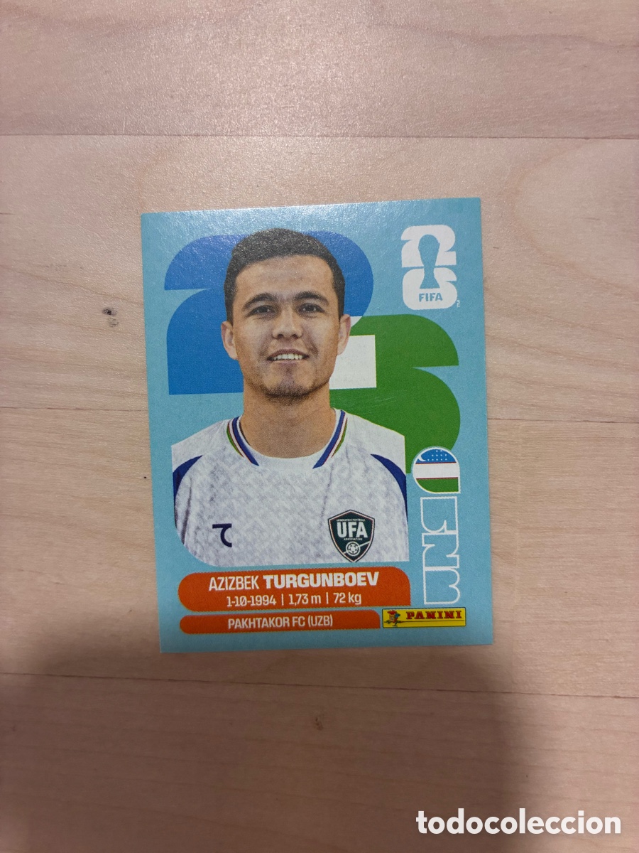 Cromos de f&uacute;tbol: Cromos Panini Mundial 2026 - UZB 14