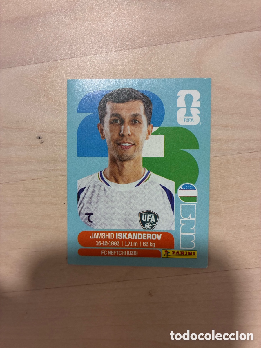 Cromos de f&uacute;tbol: Cromos Panini Mundial 2026 - UZB 12