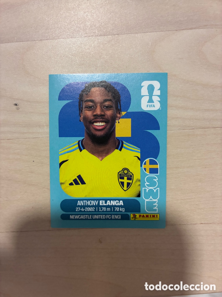 Cromos de f&uacute;tbol: Cromos Panini Mundial 2026 - SWE 18