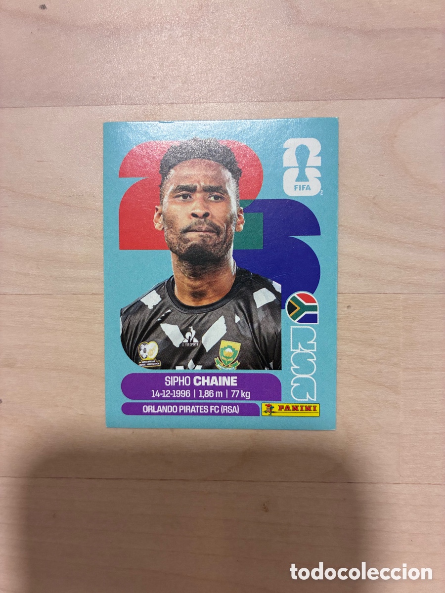 Cromos de f&uacute;tbol: Cromos Panini Mundial 2026 - RSA 3