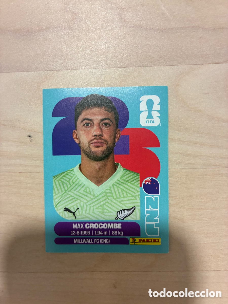 Cromos de f&uacute;tbol: Cromos Panini Mundial 2026 - NZL 2