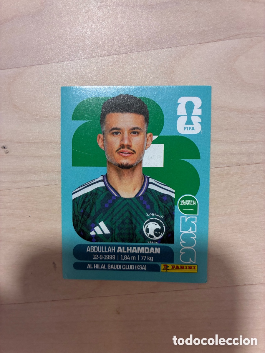 Cromos de f&uacute;tbol: Cromos Panini Mundial 2026 - KSA 20